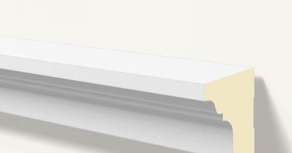 Solbanc decorativ ferestre poliuretan DOMOSTYL FA10 Light 125X100X2000  - undefined Premium Alma Decor