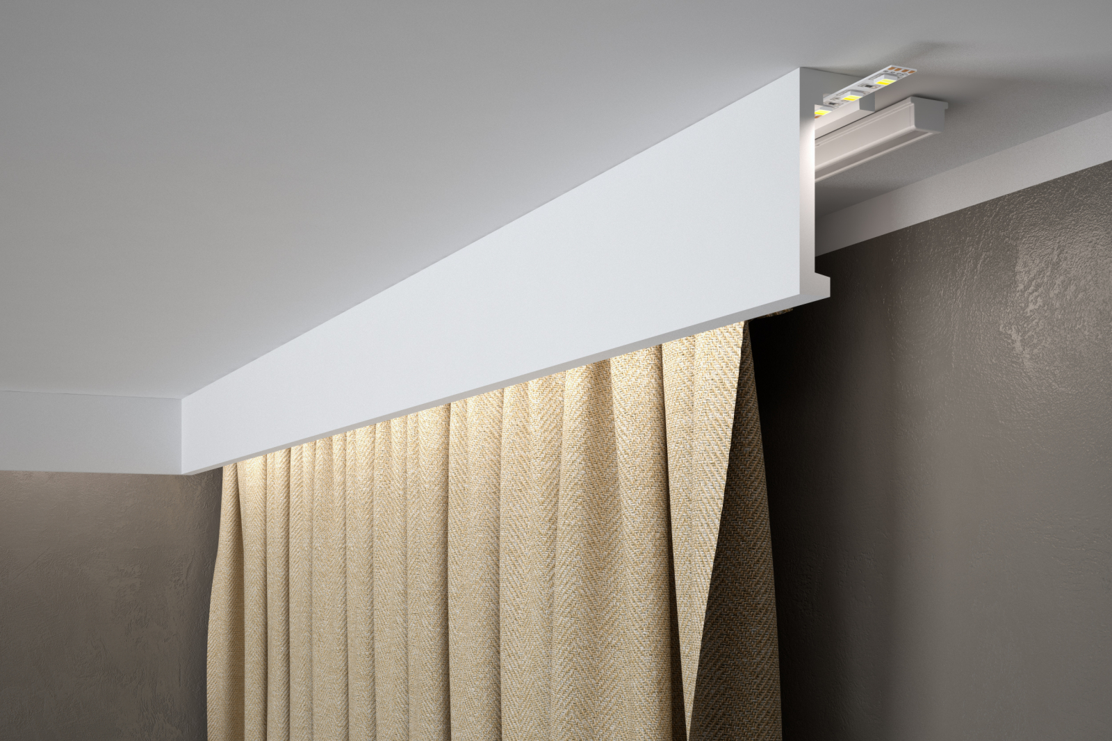Profil iluminare indirectă QL026T - undefined Premium Alma Decor