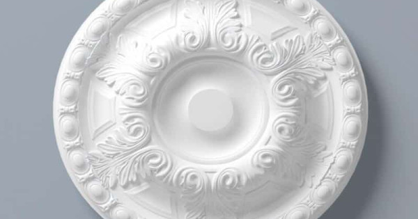 Rozeta decorativa tavan perete poliuretan Arstyl R18 600MM       - undefined Premium Alma Decor