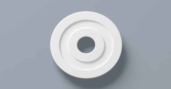 Rozeta decorativa tavan perete poliuretan Arstyl R61 420X105X15       - undefined Premium Alma Decor
