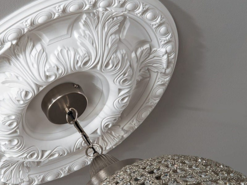 Rozeta decorativa tavan perete poliuretan Arstyl R8 495MM - Imagine Galerie 4 Alma Decor